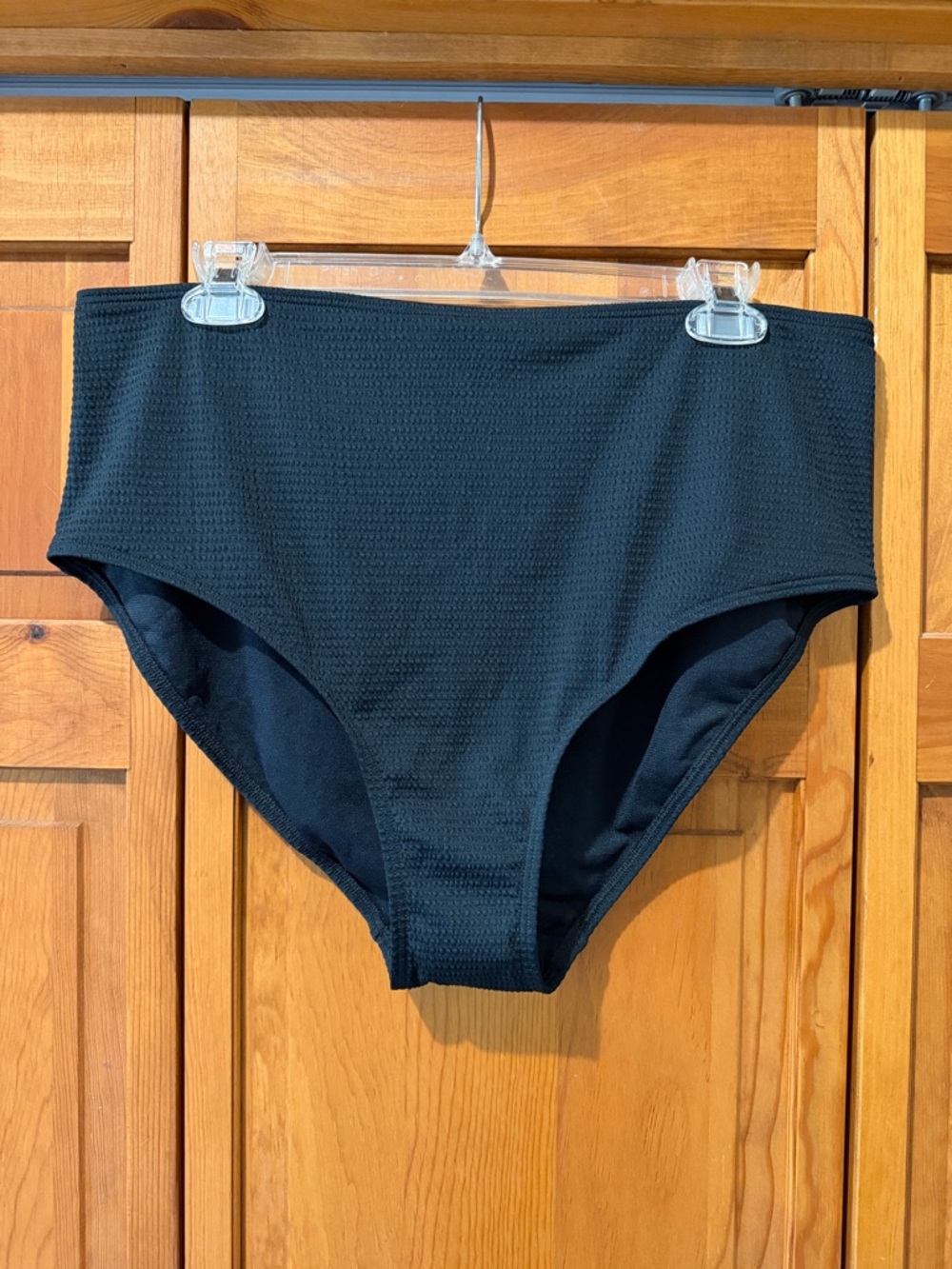 NWT Boden High Waisted Black Bikini Bottoms